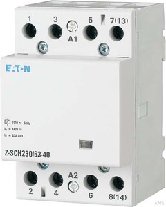 Eaton / Möller Installationsschütz 230VAC/63A/4S Z-SCH230/63-40