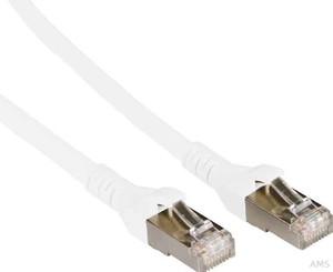 Metz Connect Patchkabel S/FTP cremeweiß (ws) 7,0m Cat. 6A 1308457088-E