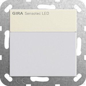 Gira Sensotec LED o. FB cremeweiß 237801