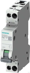 Siemens Leitungsschutzschalter 230V 6kA 1+N-polig 5SL6013-6