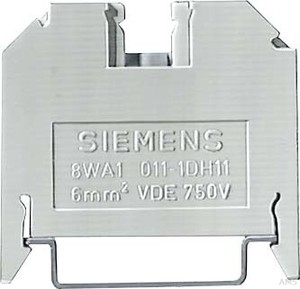 Siemens Durchgangsklemme 8mm, Gr. 6 8WA1011-1DH11