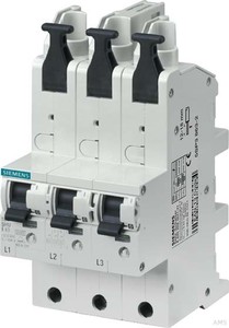 Siemens SHU-Schalter 3x1p,E 63A,230/400V 5SP3863-2
