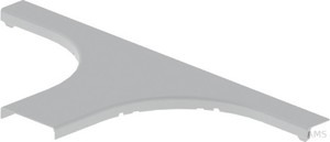 Unex T-Abzweiger lichtgrau, 100mm 66129 (2 Stück)