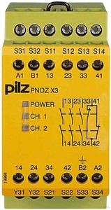 Pilz Not-Aus-Schaltgerät 230VAC/24VDC PNOZ X3 #774318