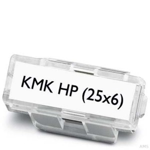 Phoenix Contact Kabelmarkerträger transparent, 25x6mm KMK HP (25X6)