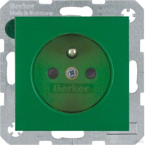 Berker Steckdose mit Schutzkontakt S. 1/B. 6768760063