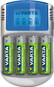 Varta LCD Charger +4x56766+12V+USB 57070 (4x56766)