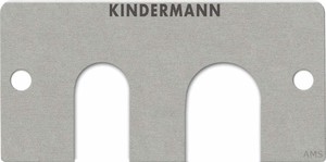 Kindermann Anschlussblende mit Kabeldurchlass 7444000444