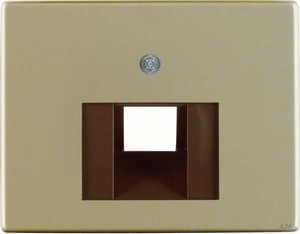 Berker Zentralstück bronze für UAE-Steckdose 14080001