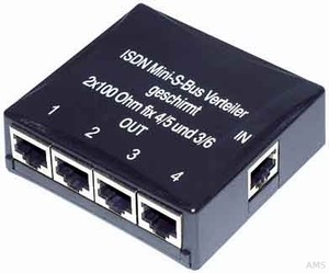 E+P ISDN-Verteiler 4-fach T314