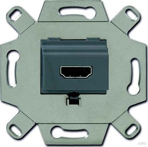 Busch-Jaeger HDMI-Anschlussdose grau 0261/33