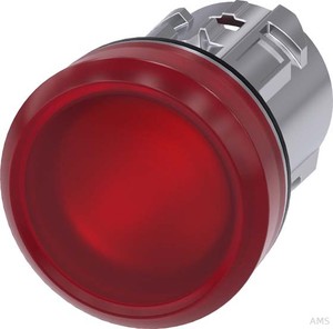 Siemens Leuchtmelder 22mm, rund, rot 3SU1051-6AA20-0AA0
