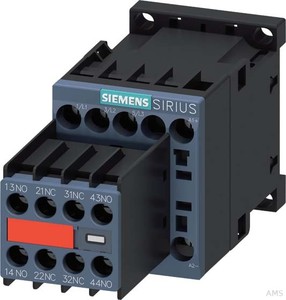 Siemens Schütz 3kW/400V 2S+2Ö 24VDC 3RT2015-1BB44-3MA0