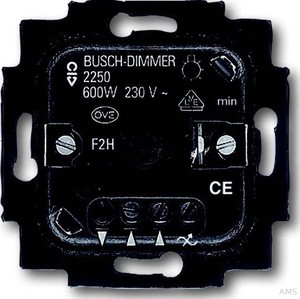 Busch-Jaeger Dimmer-Einsatz 60-600W Drehbetätig. 2250 U