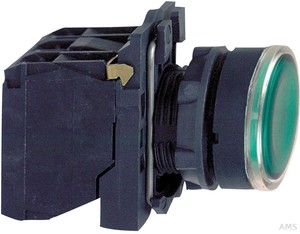 Schneider Electric Leuchtdrucktaster grün LED MODUL 230V/1S XB5AW33M5