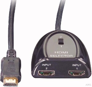 E+P Elektrik HDMI-Umschalter 2auf1 HDMI 84 S