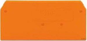 WAGO Abschlußplatte 2,5mm orange 281-329