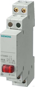 Siemens Taster 1S,1Ö,20A,rot,230V 5TE4820