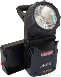 Fischer Leuchten LED-Handscheinwerfer mit Notlichtfunktion JobLED2