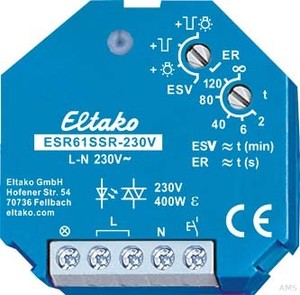 Eltako Stromstoß-Schaltrelais geräuschlos ESR61SSR-230V