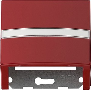 Gira 087043 Datenhaube mit Beschriftungsfeld und Tragring S Color Rot