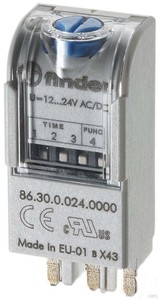Finder Zeitmodul 12-24VAC/DC,IP20 86.30.0.024.0000