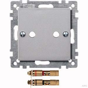 Merten Zentralplatte aluminium für Lauts.-Verbinder 469360
