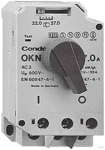 Condor Pressure Motorschutzschalter 16A OKN-160 AA XXX XXX