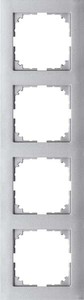 Merten Rahmen 4fach aluminium MEG4040-3660