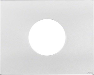 Berker Zentralstück aluminium Taster/Lichtsignal 11657003