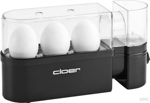 Cloer 6020 Eierkocher 3 Eier sw