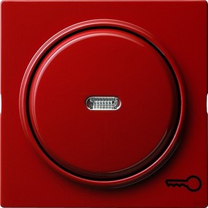 Gira 028743 Wippe Kontroll Symbol Schlüssel S Color Rot