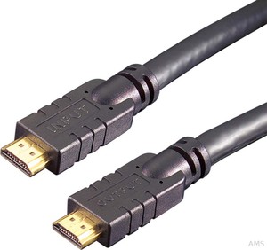 E+P Elektrik HDMI-Verbindungskabel 2m,schwarz HDMI 1