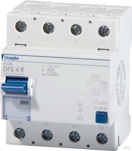 Doepke FI-Schalter DFS4 040-4/0,03-A R