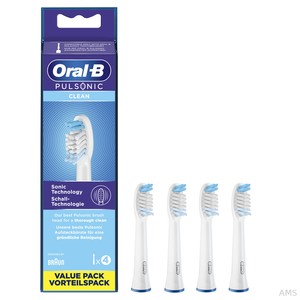 Braun Oral-B Aufsteckbürste Mundpflege-Zubehör EB PulsonicClean 4er