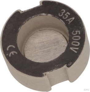 Mersen D-Schraub-Paßeinsatz D III, 35A schwarz 1658.035
