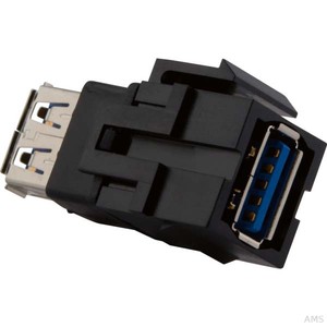 Merten USB-Keystone USB 3.0 schwarz MEG4582-0001