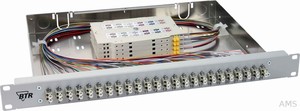 Metz Connect Patchfeld Kabel ausziehbar OpDat fix 24 LC-DOS2
