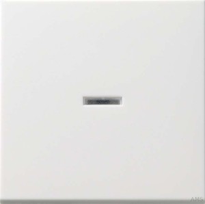 Gira Wippschalter reinweiß-matt mit Kontrollfenster 091427