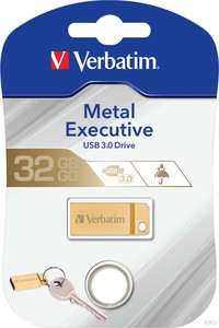 Verbatim USB-Stick 3.0 32GB Metal Executive 15-020-335 Gold