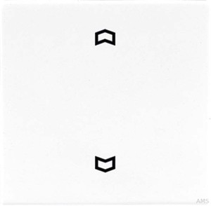 Jung Funk-Wandsender aluminium lack 2-kanalig Symbole ENO AL 2990 P-L