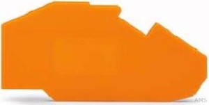WAGO Abschluß-/Zwischenplatte orange 783-317