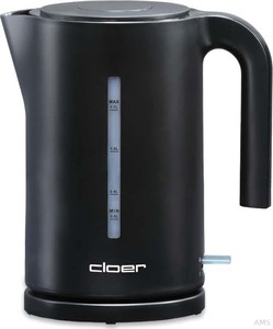 Cloer 4110 Wasserkocher schwarz 1,7 l