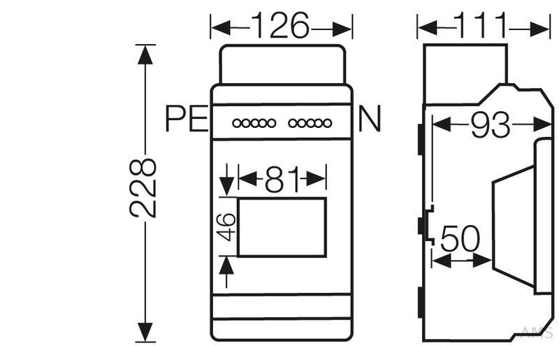 Распределительный бокс для модульных автоматов kv1506 p54. Бокс модульный для автоматических выключателей. KV 9104. Бокс Hensel kv9106 (6 модульный). Боксы модульные для автоматических выключателей