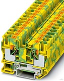 Phoenix Contact Schutzleiter-Reihenklemme 0,5-16qmm, grün-gelb PT 10-PE
