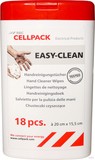 Cellpack Handreinigungstuch 18 St. Schmutzentferner EASY-CLEAN (VE 18)