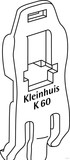 HKL Halteklammer Kanal-System HKL K90